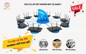 Lắp modem wifi phụ tại Quận 1