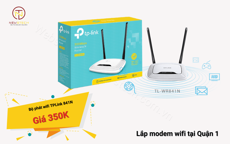 lắp đặt modem wifi tplink tại quận 1