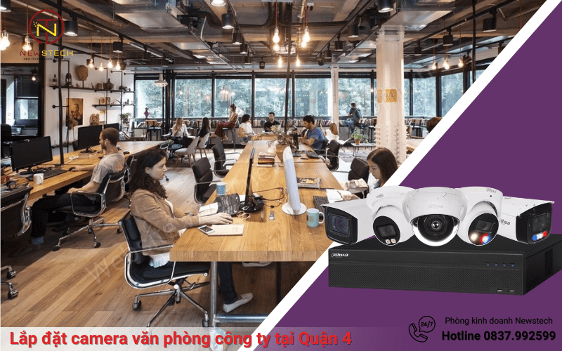 Camera quan sát tại Quận 4