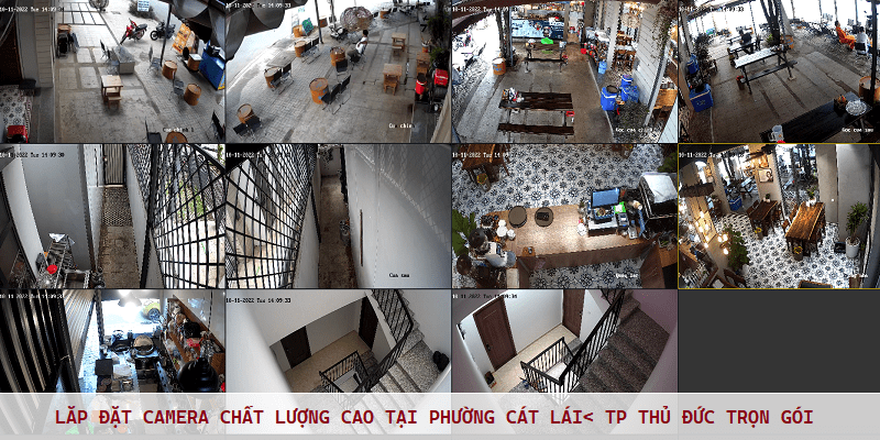 Lắp đặt camera tại phường Cát Lái