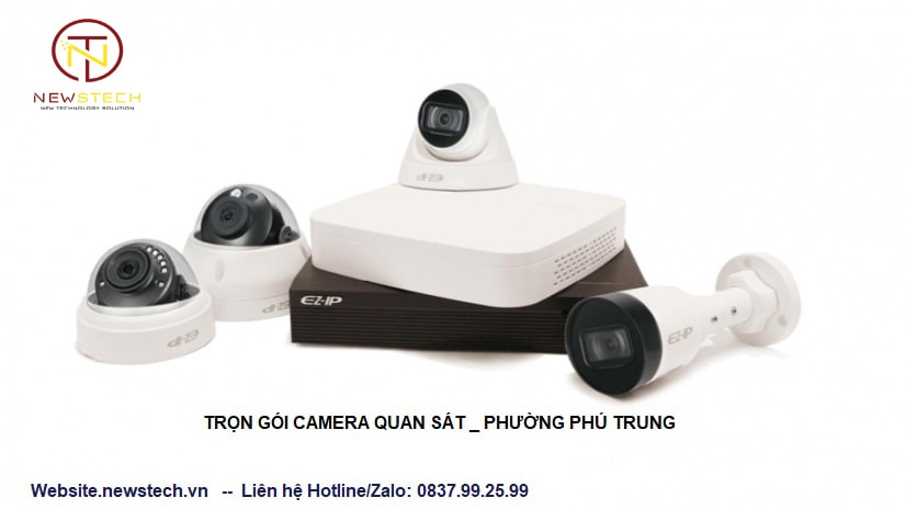 Trọn gói camera tại phường Phú Trung