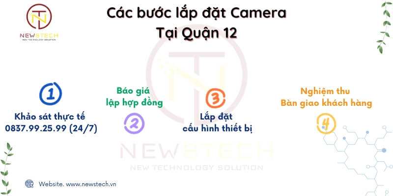 Quy trình lắp Camera tại Quận 12