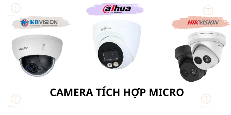 Camera tích hợp Micro tại Quận 5