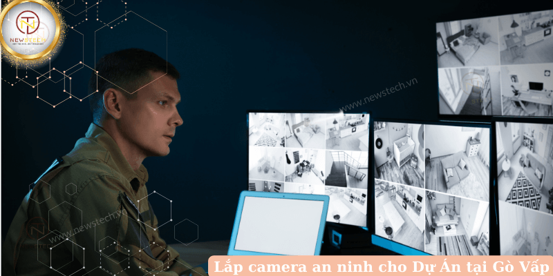 Lắp camera cho dự án tại Quận Gò Vấp