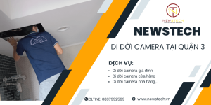 Di dời camera tại Quận 3