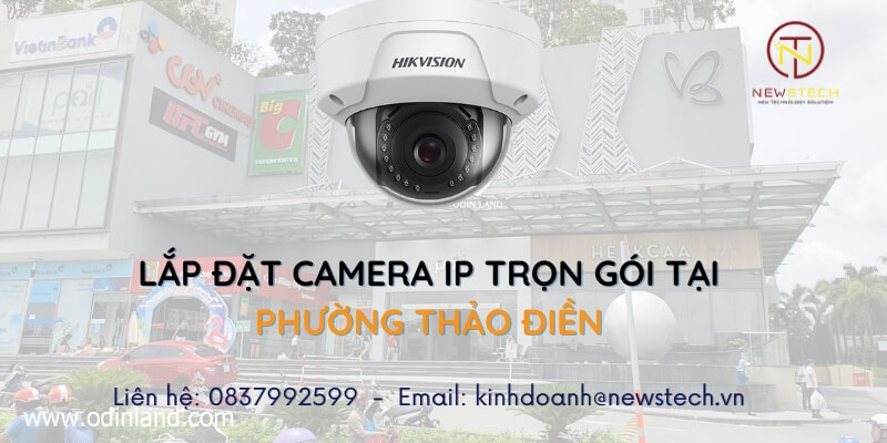 Camera quan sát tại phường Thảo Điền