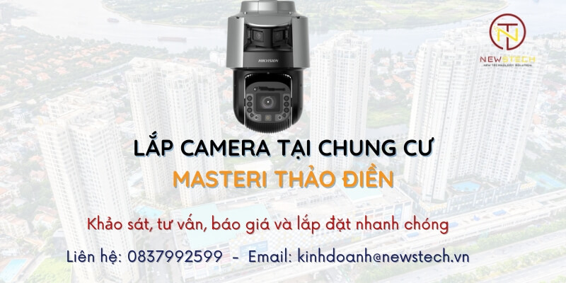 Lắp camera tại Masteri Thảo Điền