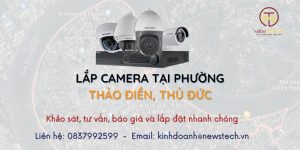 Lắp camera tại phường Thảo Điền