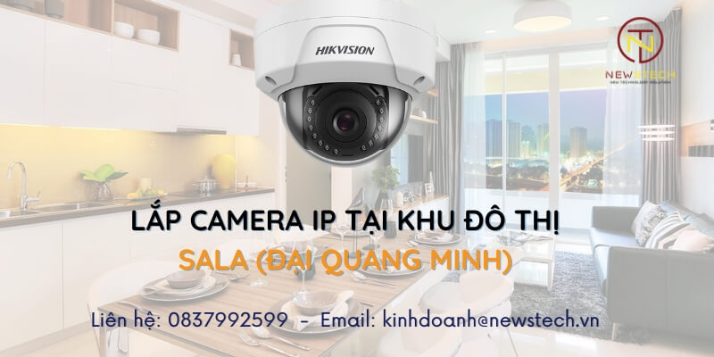 Lắp camera tại Sala