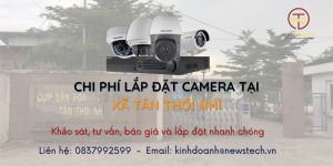 Lắp Camera tại xã Tân Thới Nhì