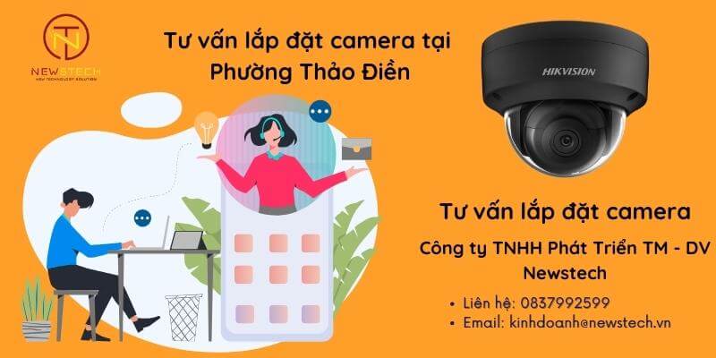 Lắp đặt camera tại Thảo Điền