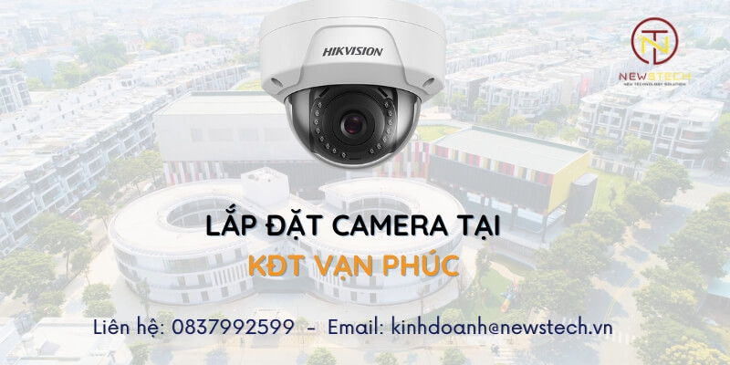 Lắp đặt camera tại Vạn Phúc City