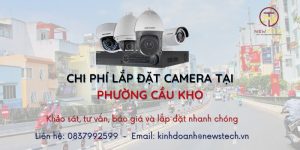 Lắp camera tại phường Cầu Kho