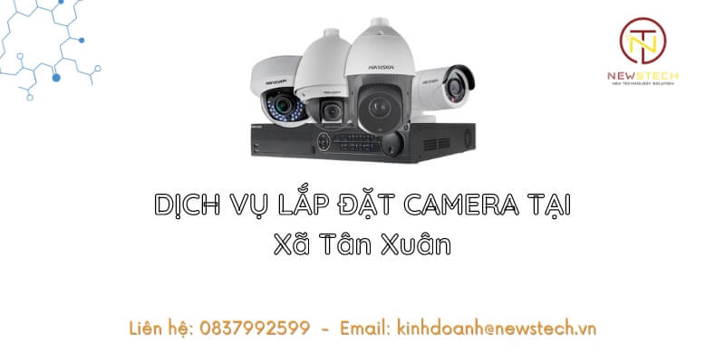 Lắp Camera tại xã Tân Xuân, Hóc Môn