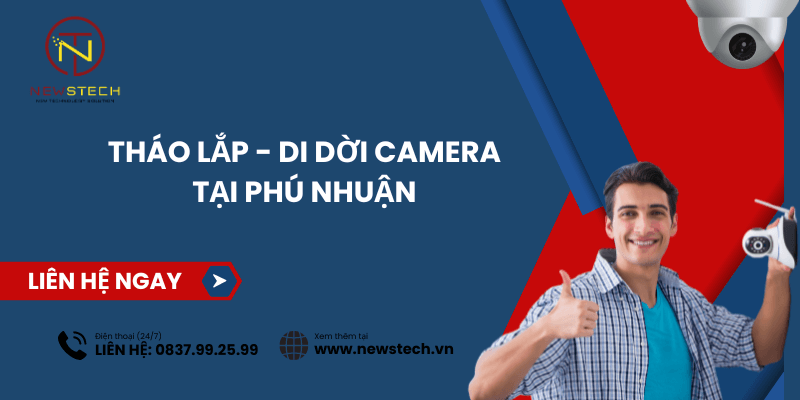 Di dời Camera tại Phú Nhuận