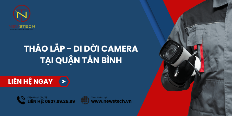 Di dời Camera tại Quận Tân Bình