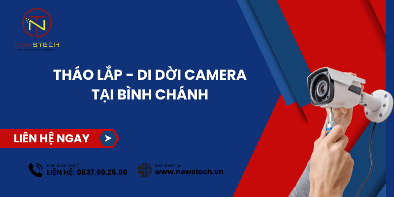 Di dời camera tại Bình Chánh