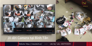 Di dời Camera tại Bình Tân