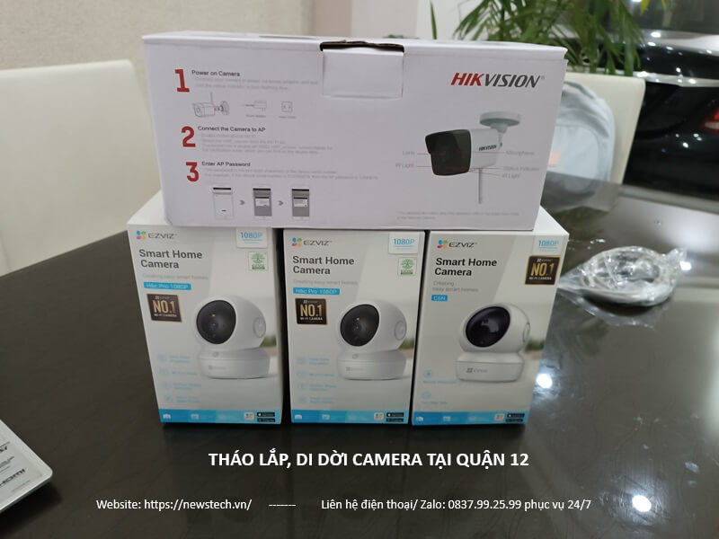 Di dời Camera tại Quận 12