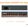 Switch Aptek Gigabit SG1083P