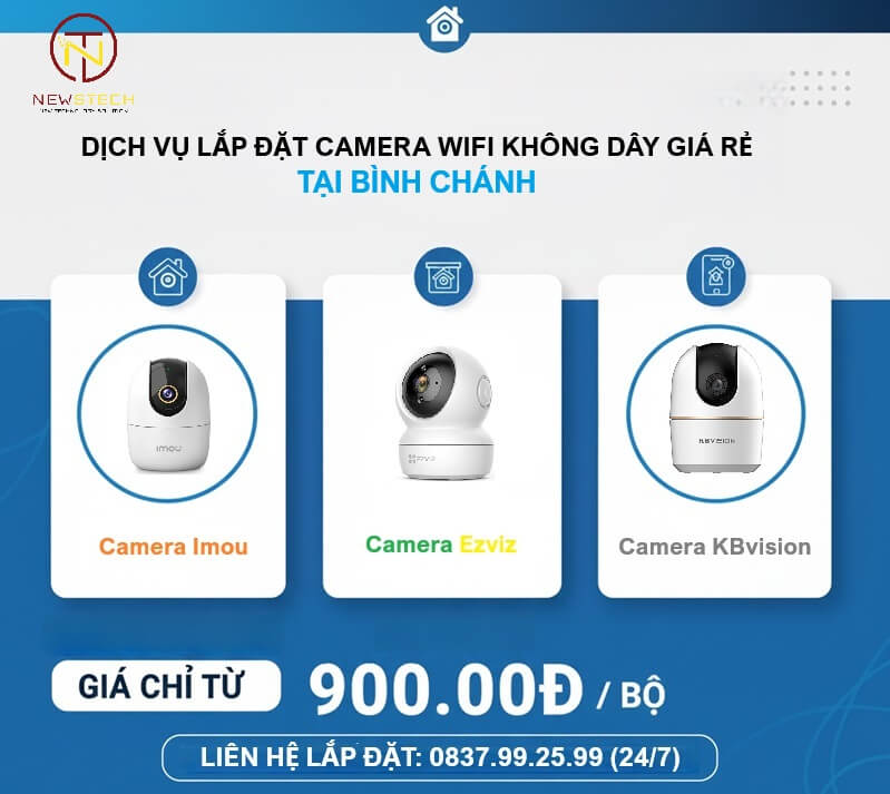 Bảng giá Camera tại Bình Chánh