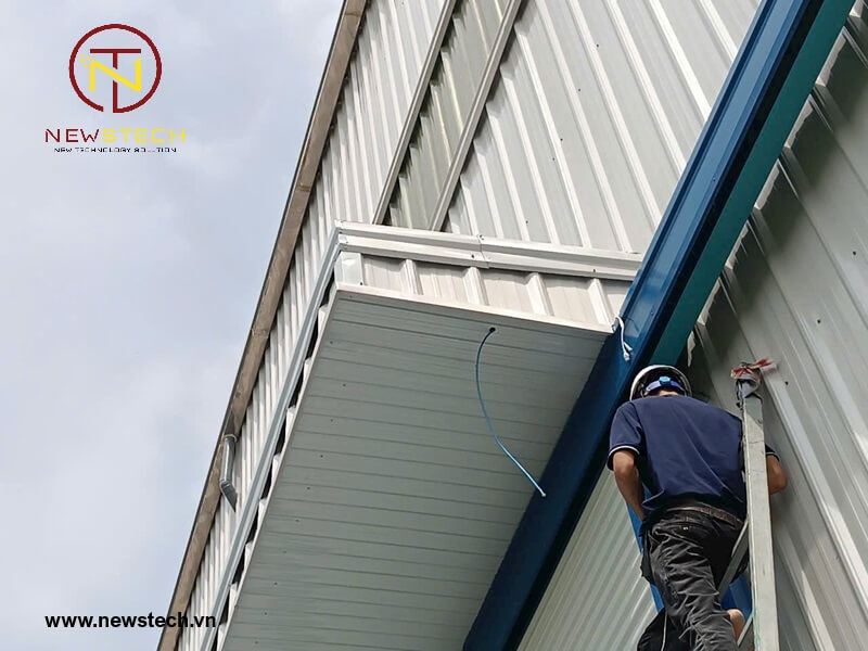 Thi công Camera cho nhà Xưởng