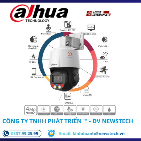 Camera DH-SD3E405DB-GNY-A-PV1