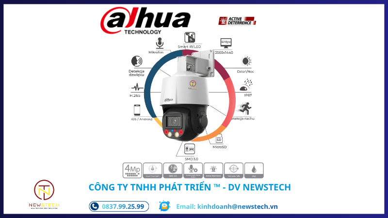 Camera DH-SD3E405DB-GNY-A-PV1 Camera DH-SD3E405DB-GNY-A-PV1