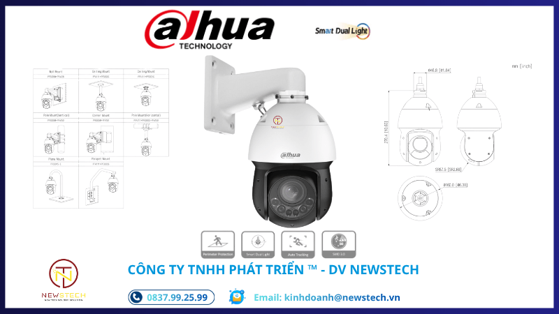 Camera DH-SD4D225DB-HNY Camera DH-SD4D225DB-HNY