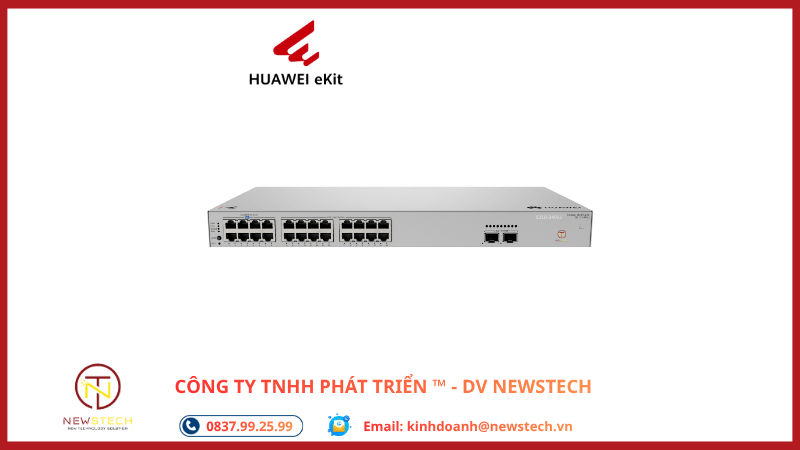 Switch PoE 24 cổng Huawei S210-24P2J Switch PoE 24 cổng Huawei S210-24P2J