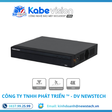 Đầu ghi 4 kênh NVR KX-A4K8104N3