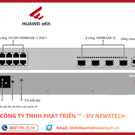 Huawei Switch PoE S220-8P4S