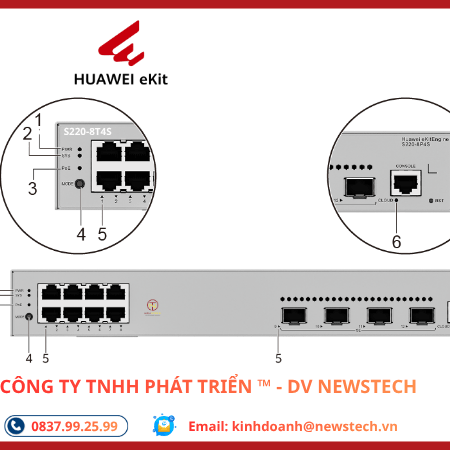Switch 8 port Huawei S220-8T4S