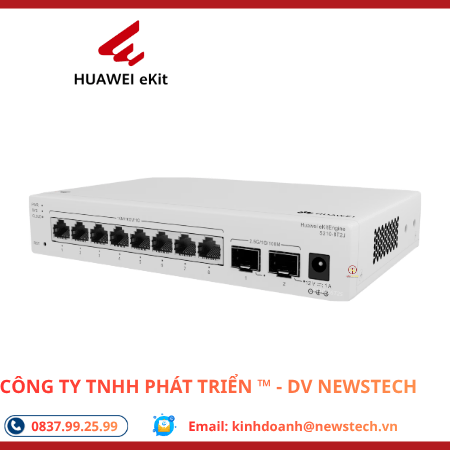 Switch Huawei 8 cổng S210-8T2J