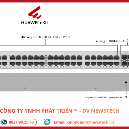 Thiết bị chuyển mạch PoES220-48P4S